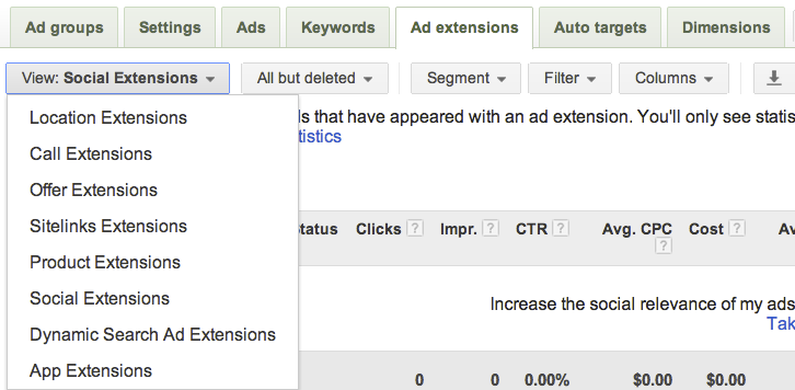 adwords ad extensions